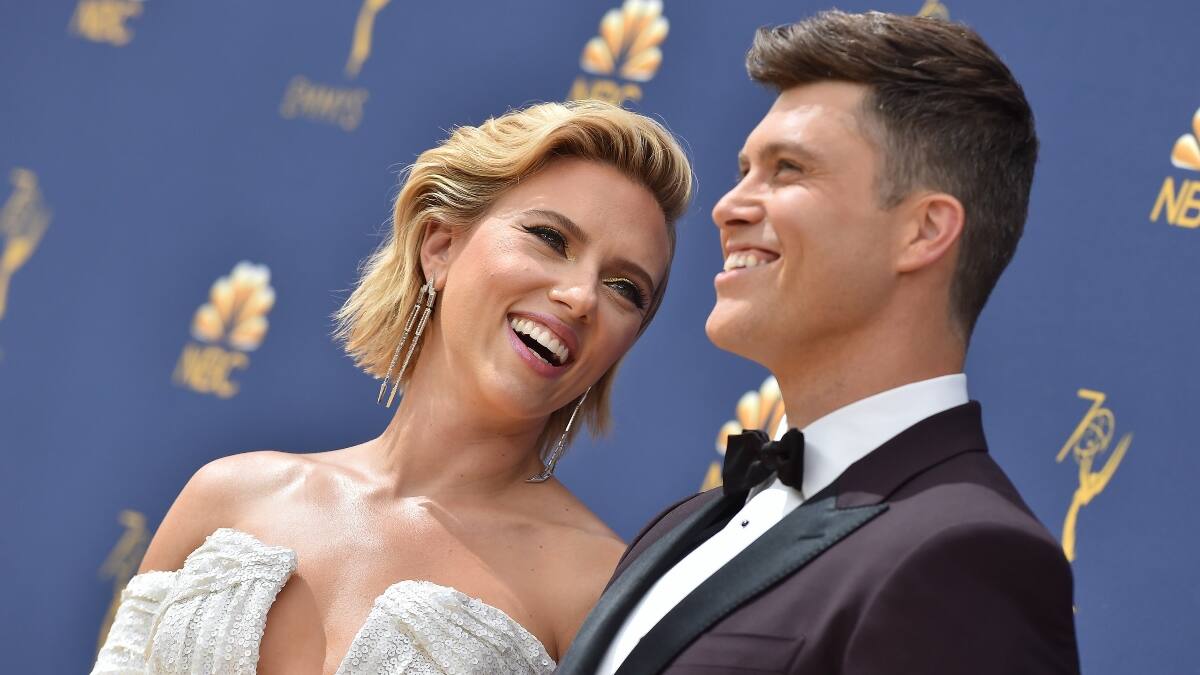 Scarlett Johansson recibe pesada broma de su marido en los MTV Movie Awards