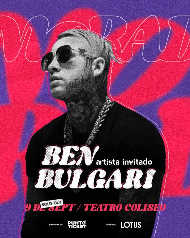 Artista invitado segundo día de Morad en Chile 2023