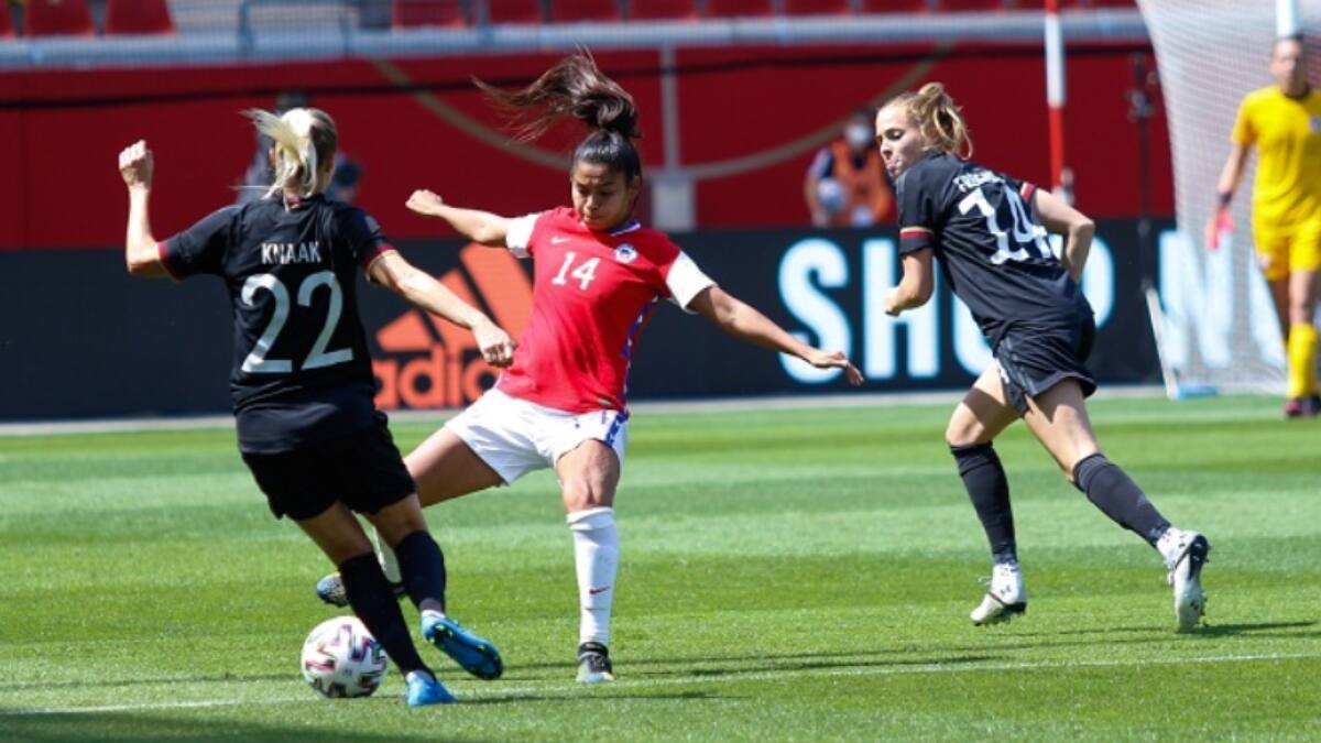 La Roja Femenina empató ante Alemania en amistoso preparatorio para los Juegos Olímpicos