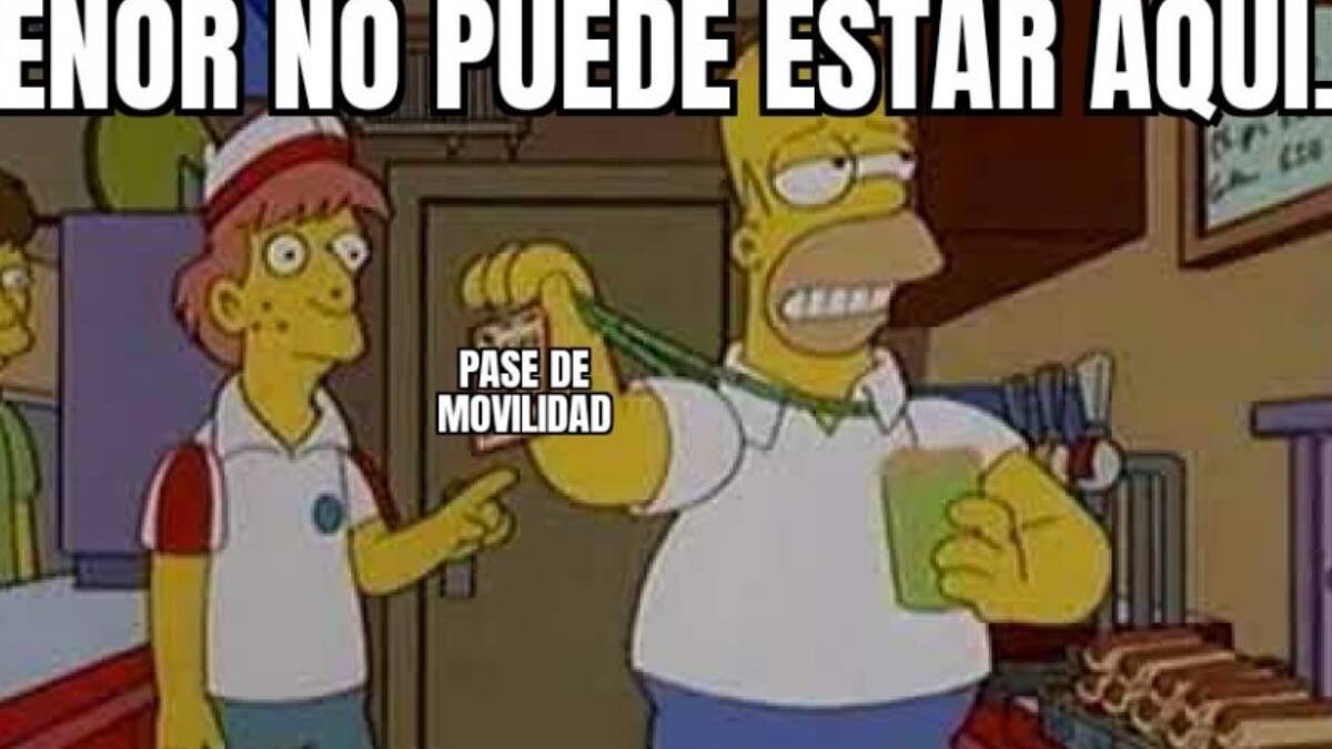 ¡Lo más debatido del día! Los memes y reacciones que dejó el «Pase de Movilidad»