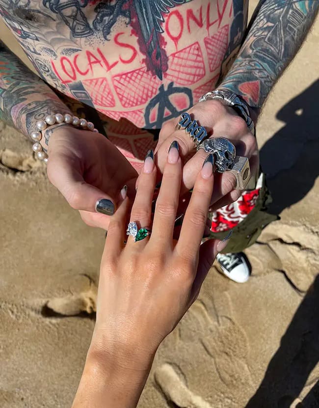 Anillo compromiso Megan Fox