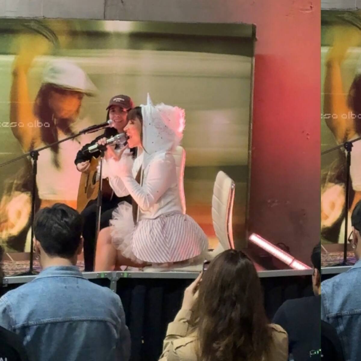 Princesa Alba rinde tributo a una connotada banda de los 2000's y este es el gran éxito que interpretó