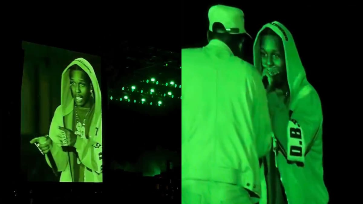 A$AP Rocky aparece de sorpresa en el show de Tyler, The Creator en Londres