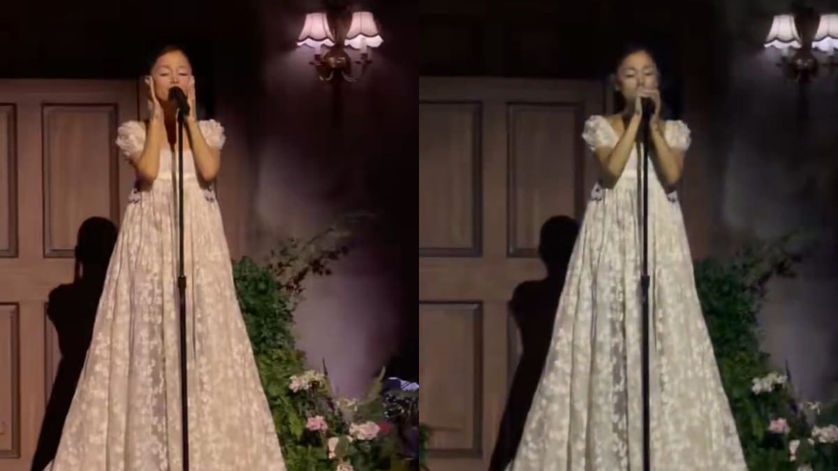 ¡Por primera vez en vivo! Ariana Grande presenta su nuevo sencillo "petal" y así suena