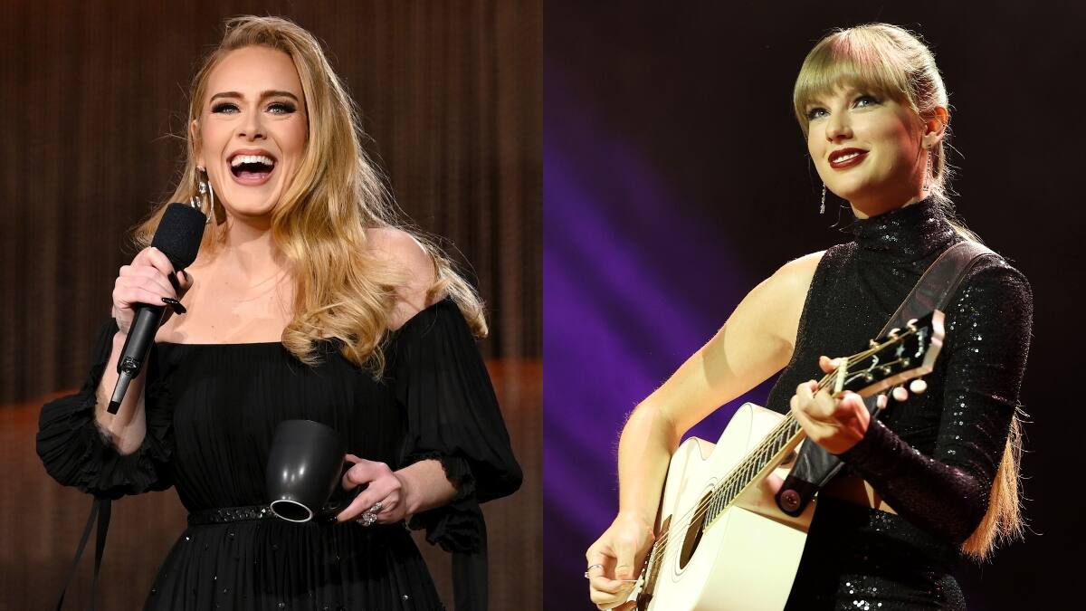 Adele sobre Taylor Swift: «Es una de las mejores compositoras de nuestra generación»