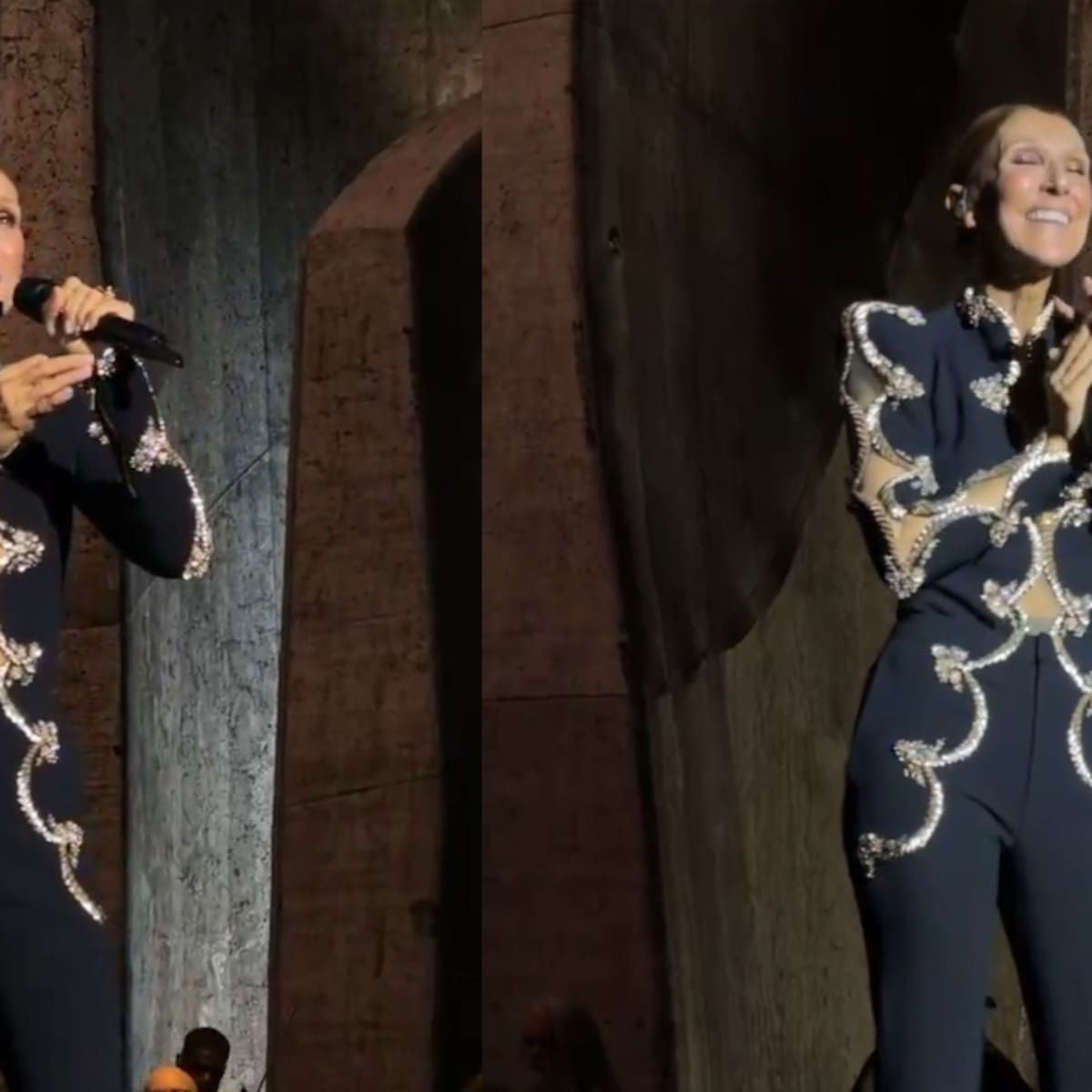 Tras seis años apartada de los escenarios, Céline Dion regresa en gloria y majestad: así sonó "My Heart Will Go On" en París