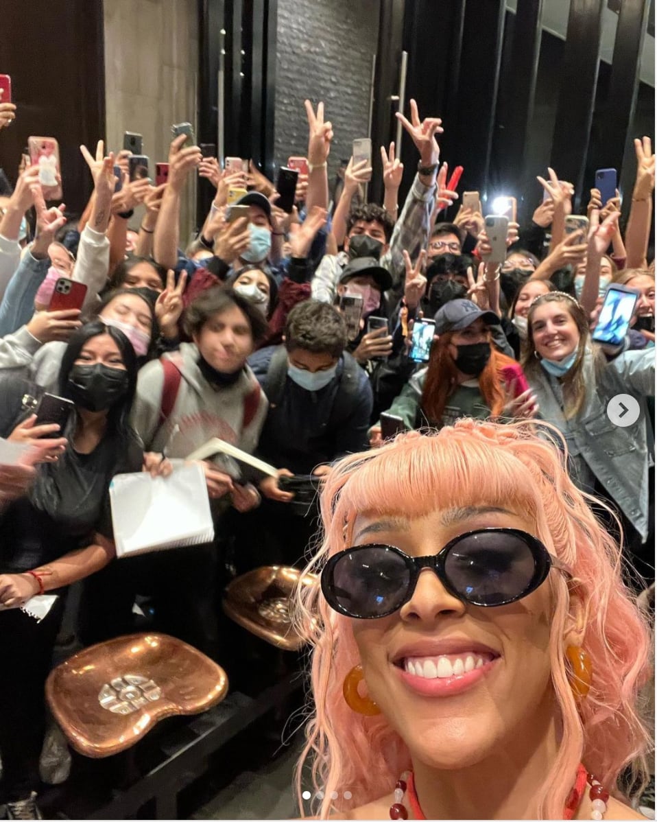 Captura de Instagram @dojacat