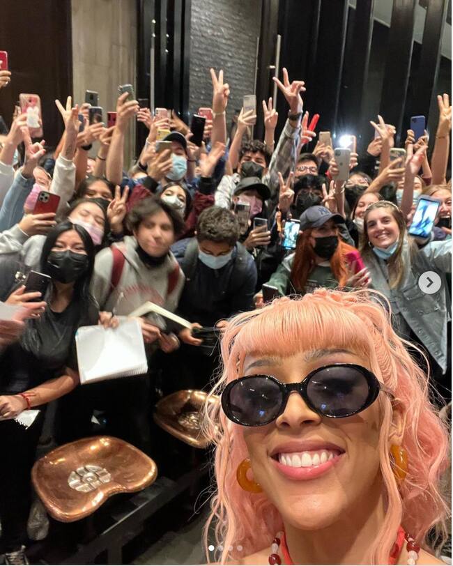 Captura de Instagram @dojacat