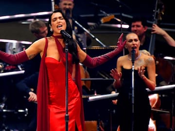 Dua Lipa se luce en un show único en el Royal Albert Hall de Londres