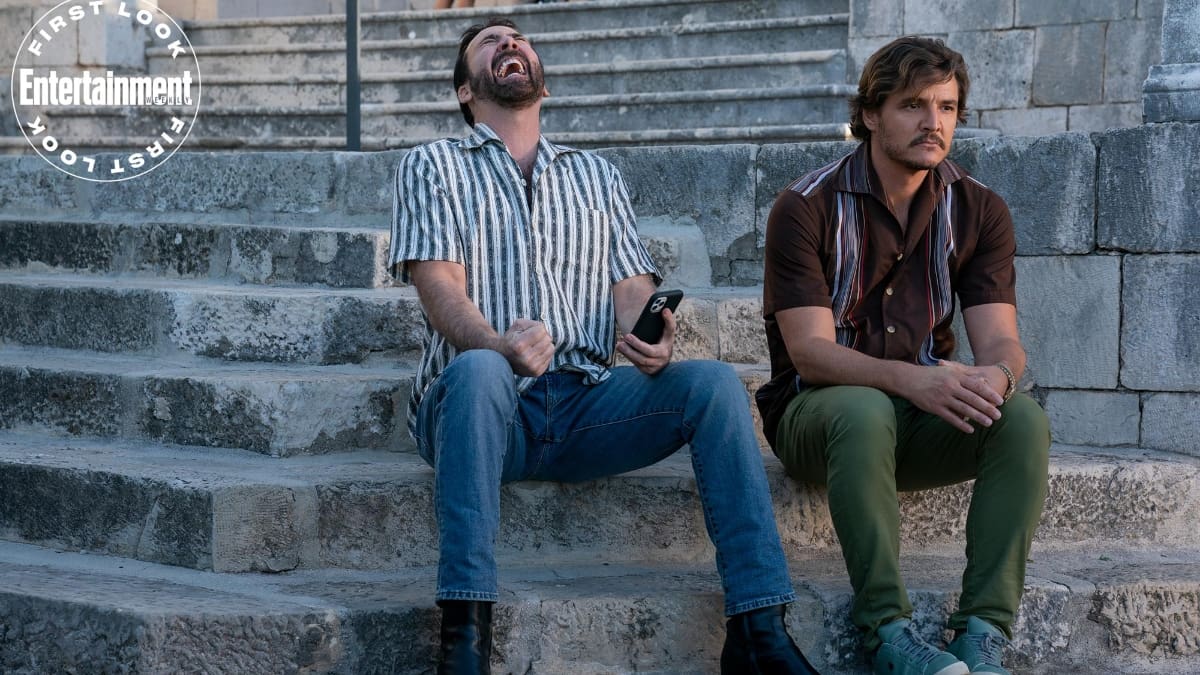 Lanzan primeras fotos de película de Pedro Pascal junto a Nicolas Cage