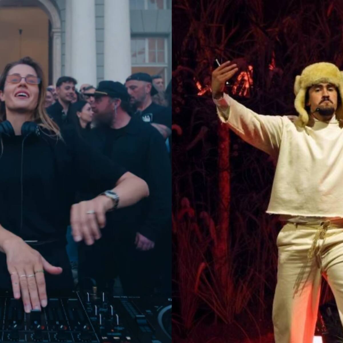 Charlotte de Witte pone a bailar a Génova con electrónica y Bad Bunny