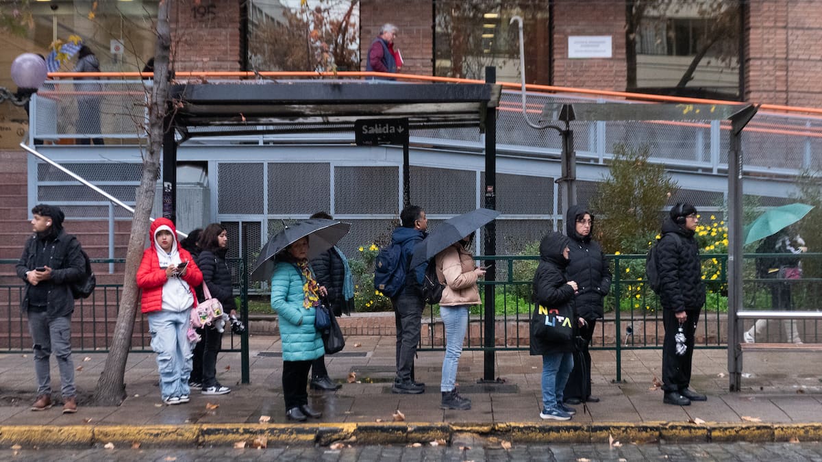 Sistema frontal: estas son las horas clave del fenómeno que traerá intensas lluvias a la zona central