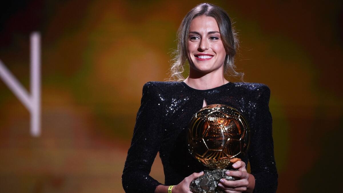 Alexia Putellas, la española ganadora del Balón de Oro 2021