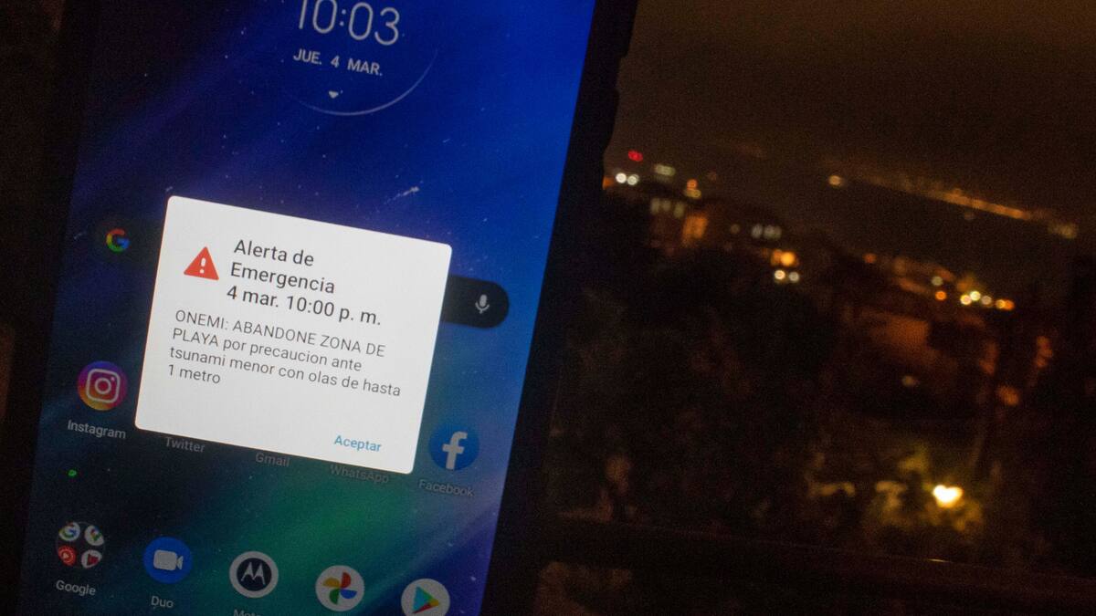 Onemi realizará pruebas del Sistema de Aviso de Emergencias en comunas de la región Metropolitana