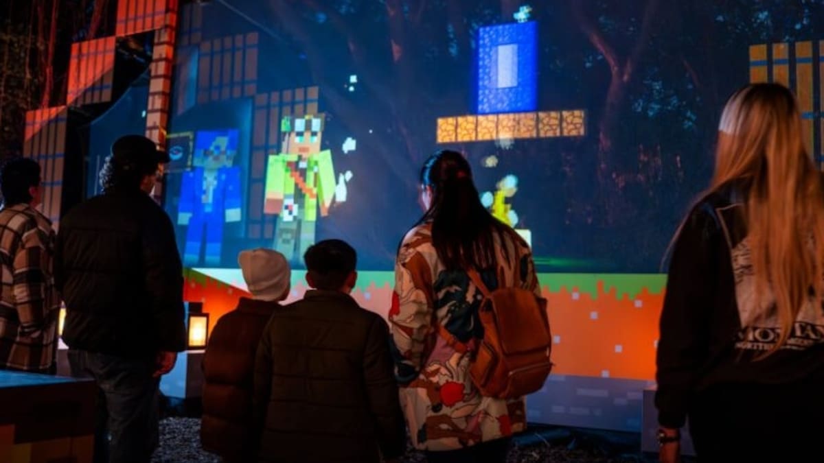 Minecraft cobra vida en Santiago: así será la experiencia nocturna que llega al Parque Metropolitano
