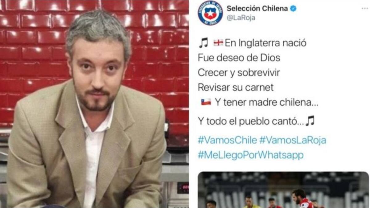 ¡Periodista argentino le ofrece combos al twittero oficial de la Selección Chilena!
