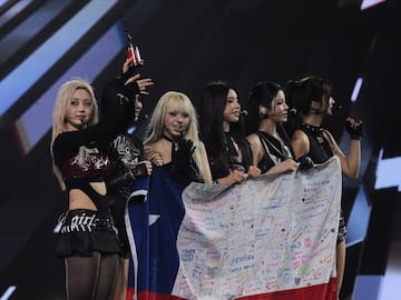 Hablaron español y subieron a Kidd Voodoo: NMIXX hace historia en el Festival de Viña 2026