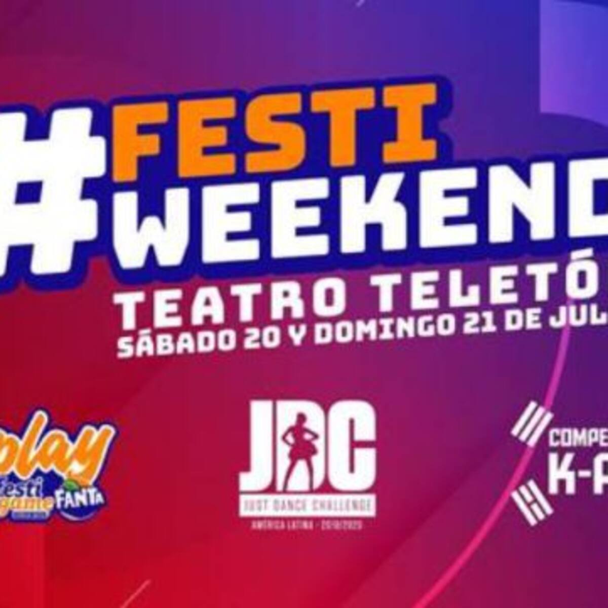 ¡Atención! Este fin de semana se desarrollará el Primer FestiWeekend