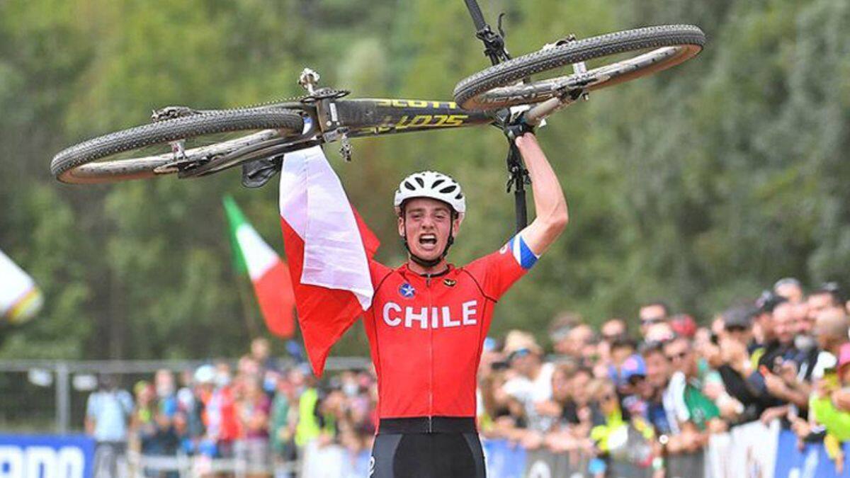 ¡Tremendo! Martín Vidaurre se consagró campeón mundial sub 23 de mountainbike