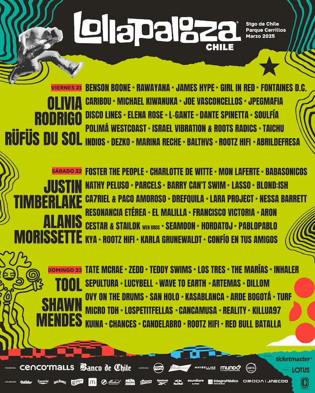 Lollapalooza Chile 2025
