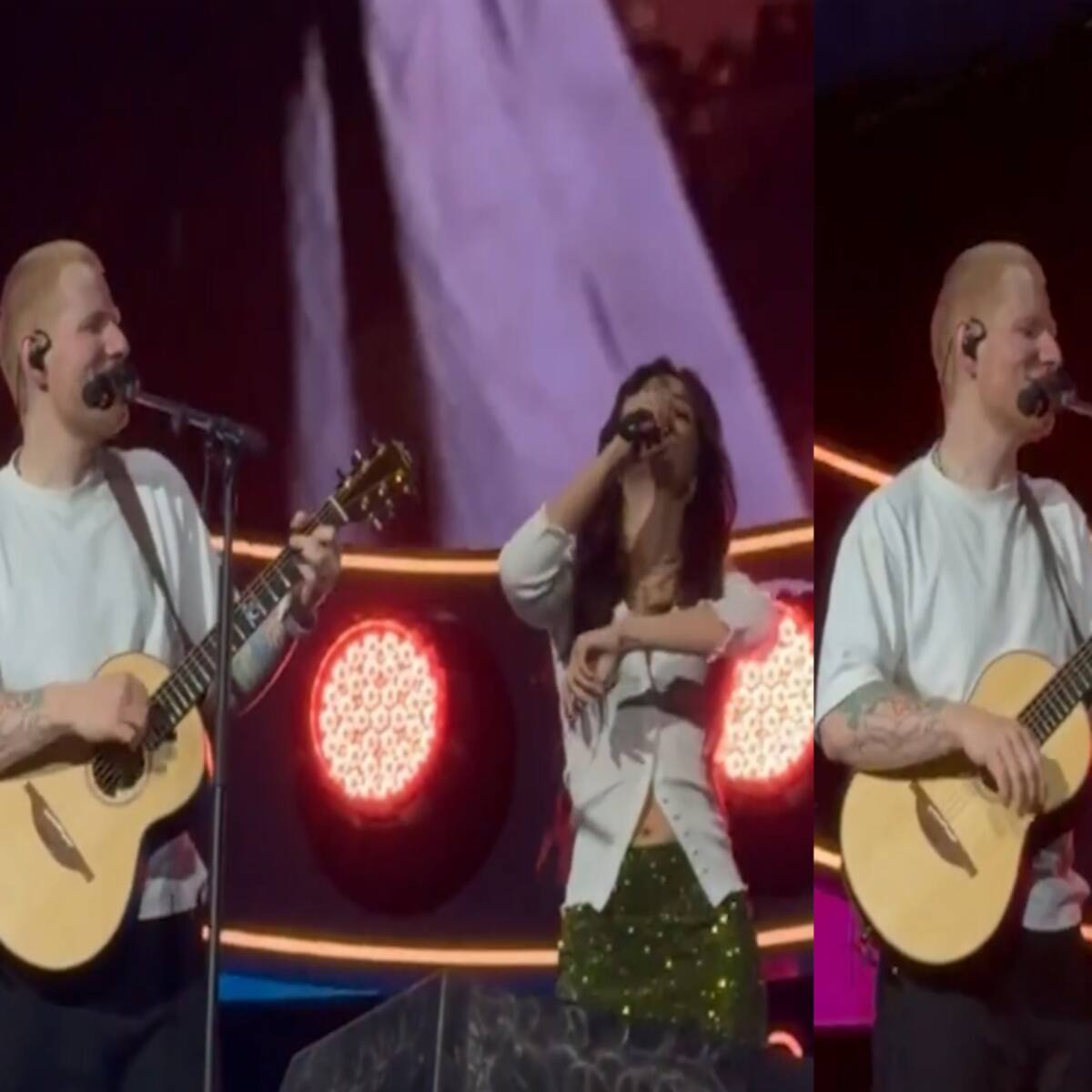 ¡Nadie lo vio venir! Ed Sheeran tenía una sorpresa guardada para su show en Nueva Jersey