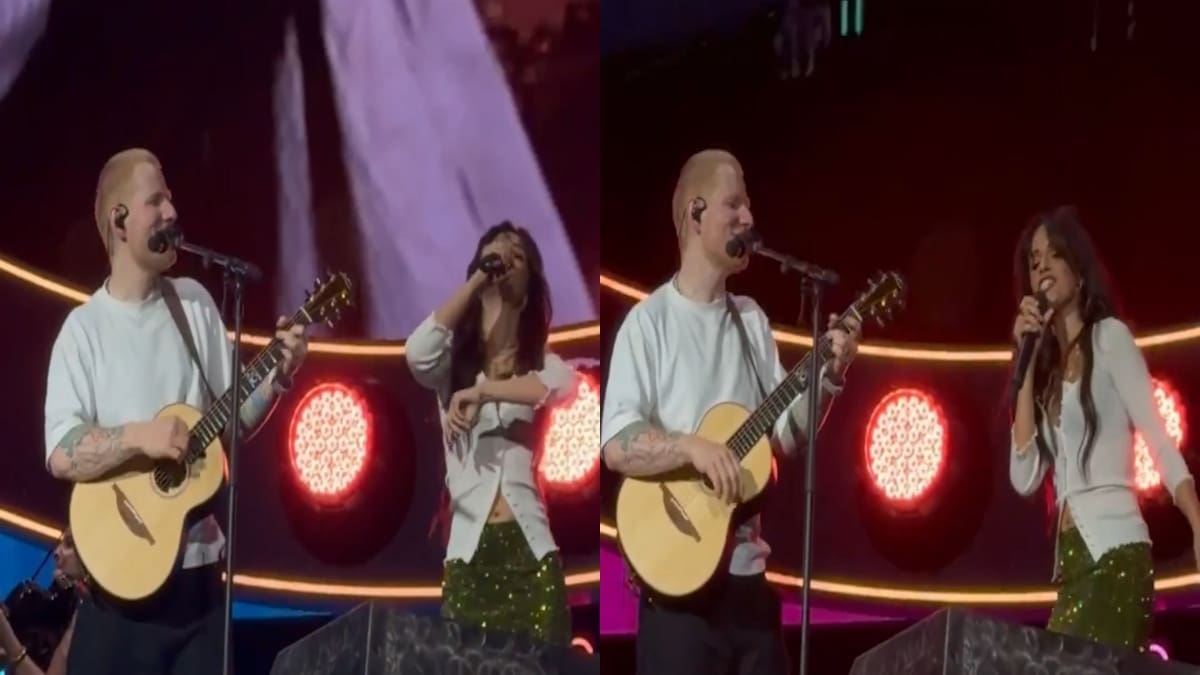 ¡Nadie lo vio venir! Ed Sheeran tenía una sorpresa guardada para su show en Nueva Jersey