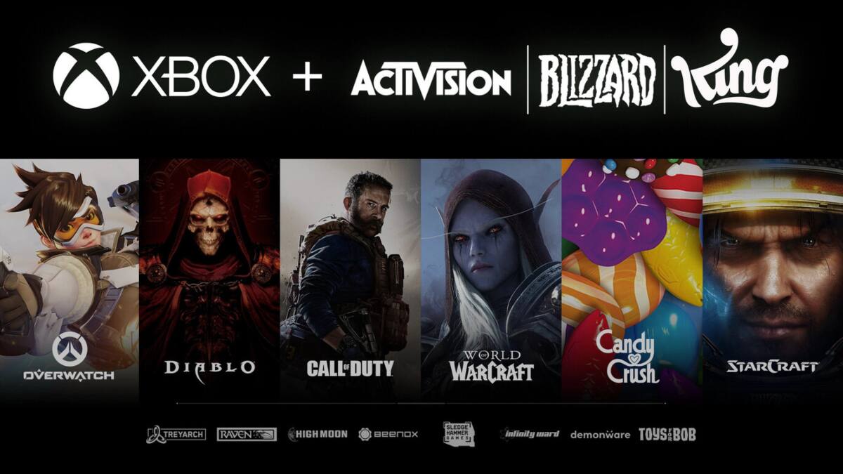 ¡Bombazo! Microsoft compra Activision Blizzard