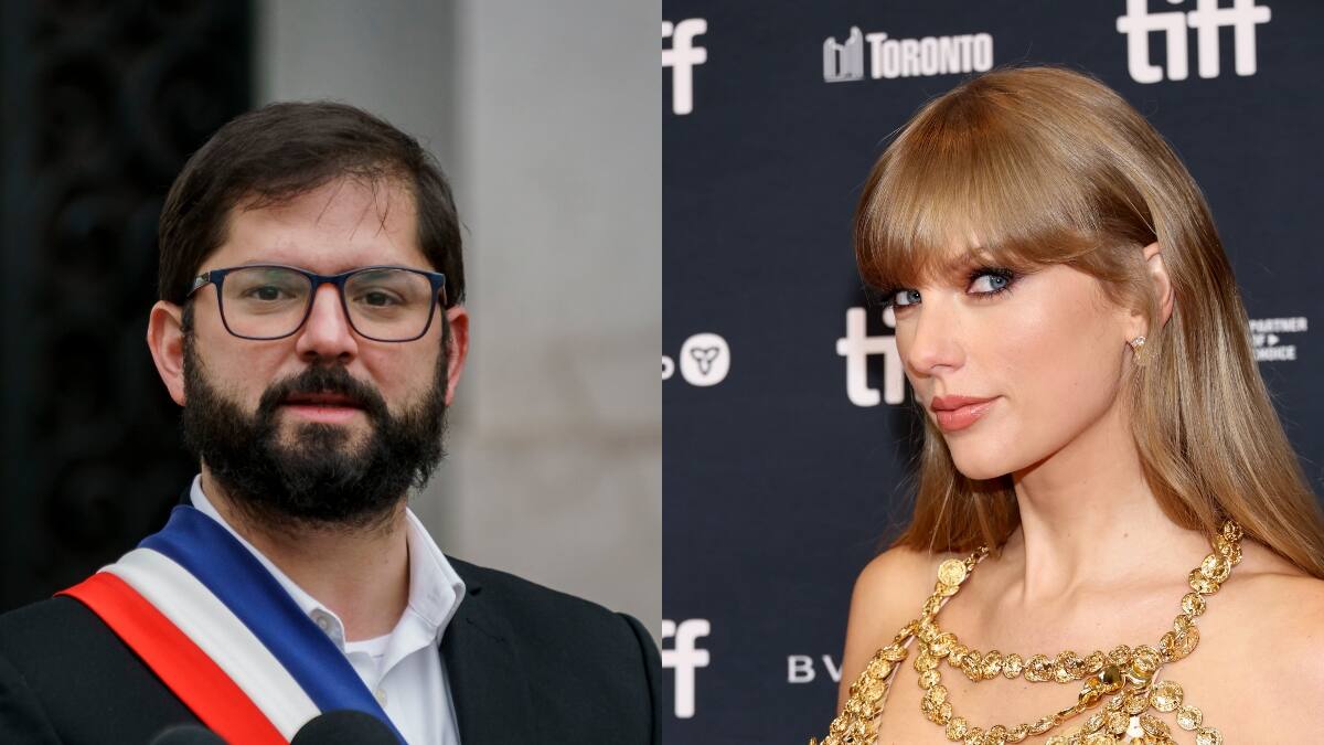 Su lado swiftie: Presidente Gabriel Boric habló internacionalmente sobre Taylor Swift