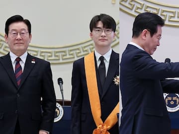 Faker, la leyenda surcoreana del "LoL", hace historia en el gaming al recibir la Medalla del Dragón de Corea del Sur