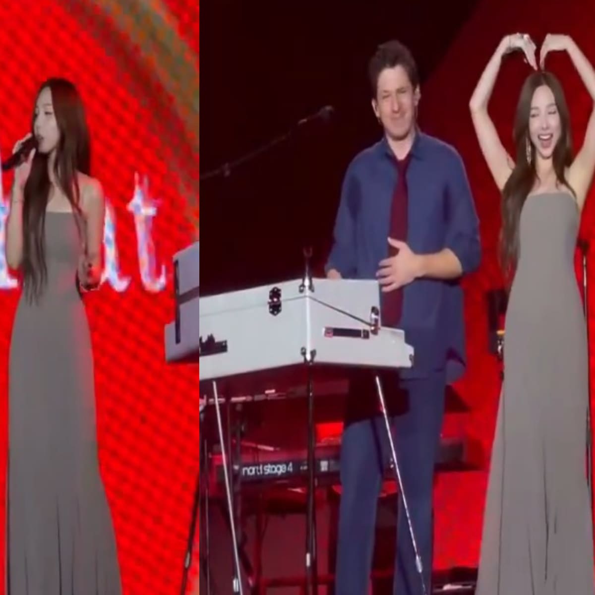 ¡Inesperado junte en Seúl! Nayeon de TWICE y Charlie Puth cantan juntos "We Don't Talk Anymore"