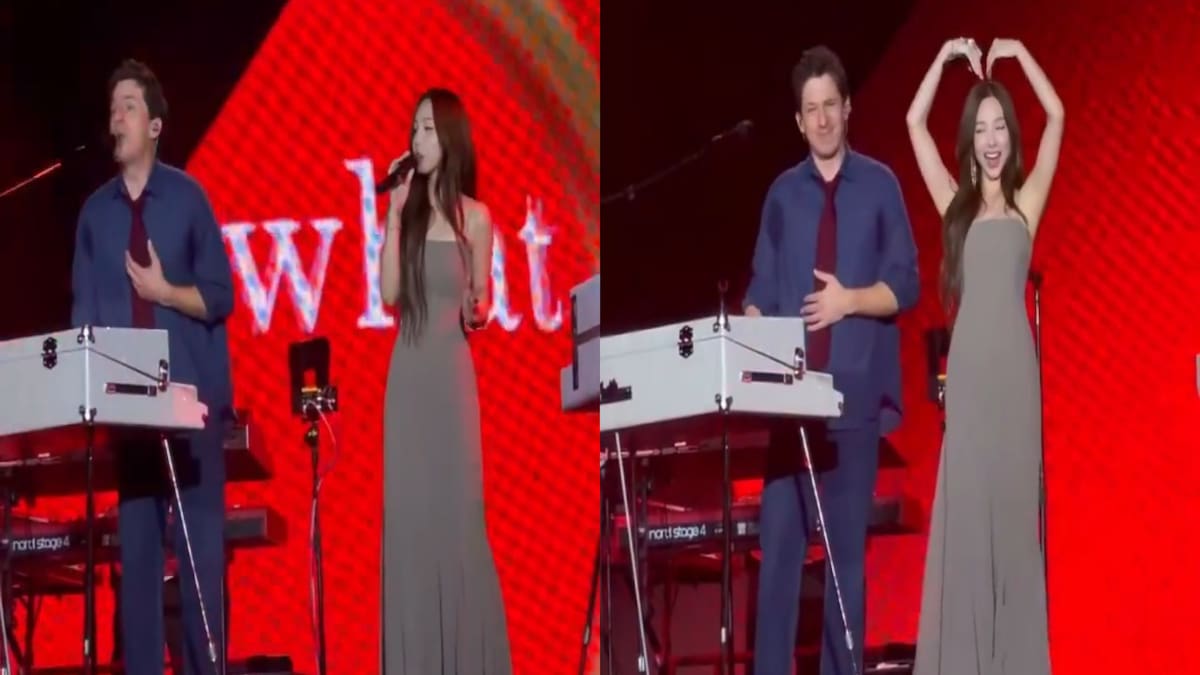 ¡Inesperado junte en Seúl! Nayeon de TWICE y Charlie Puth cantan juntos "We Don't Talk Anymore"