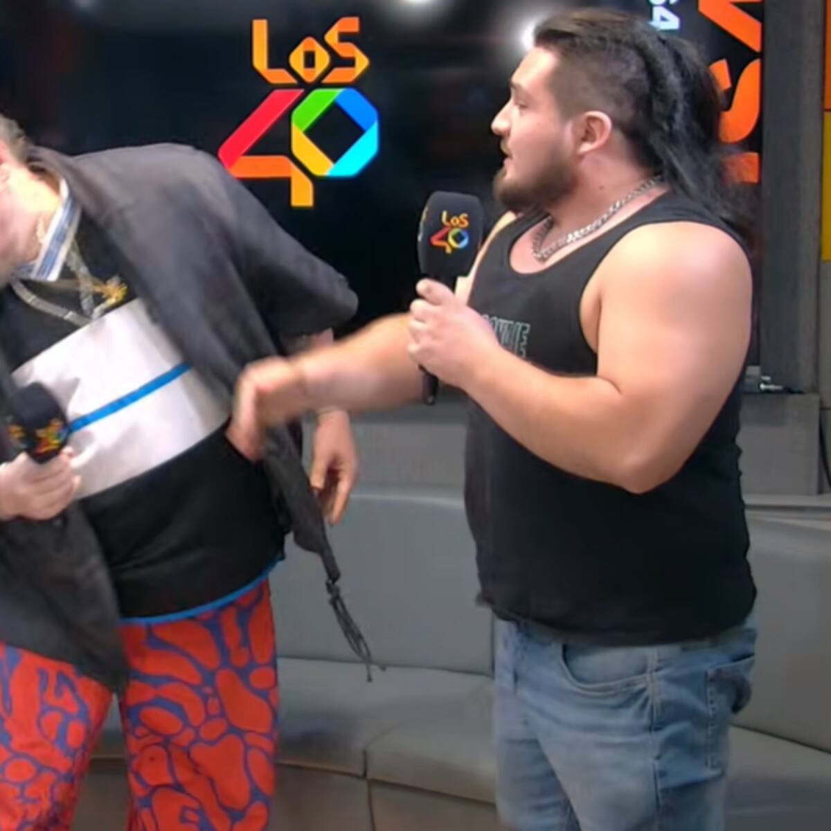 Tomás Leiva es encarado en vivo por su próximo rival y todo termina de la peor forma