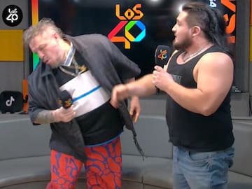 Tomás Leiva es encarado en vivo por su próximo rival y todo termina de la peor forma