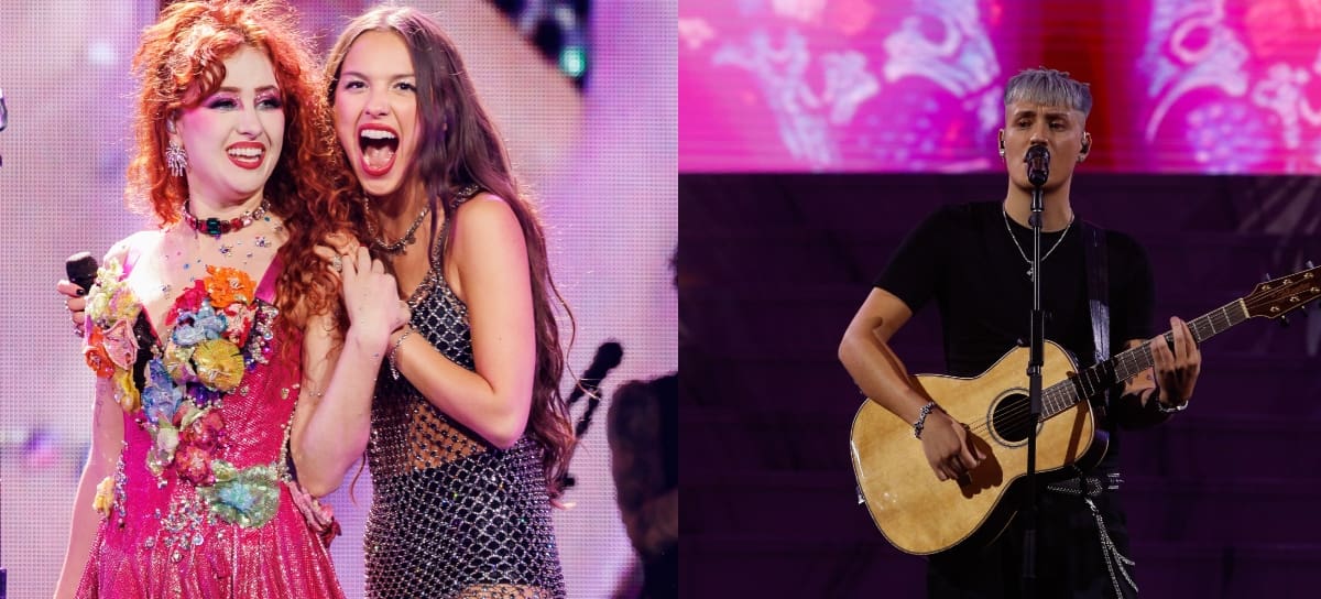 Chappell Roan and Olivia Rodrigo August 20, 2024 (Photo by Christopher Polk/Billboard via Getty Images) y Kidd Voodoo FOTO: DIEGO MARTIN/AGENCIAUNO