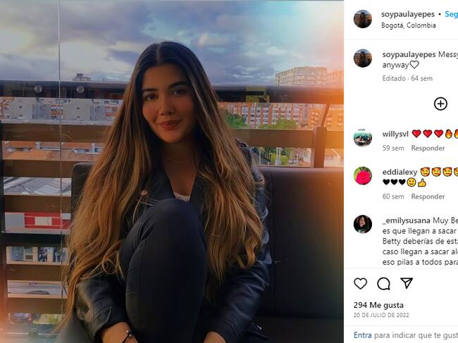 Captura @soypaulayepes