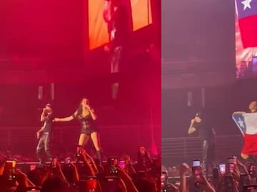 Easykid y Kali Uchis se roban las miradas cantando por primera vez en vivo su colaboración "Y si peleamos"