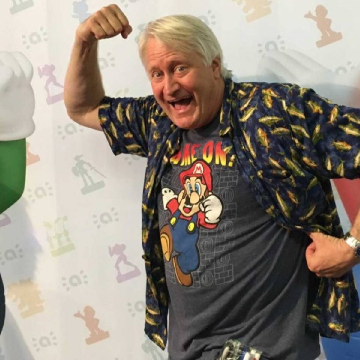 Charles Martinet quiere ser la voz de Mario «hasta que me muera»