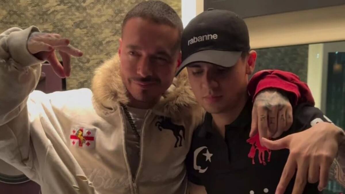 ¿Se viene el remix de "Shiny"? Easykid y J Balvin sorprenden reuniéndose