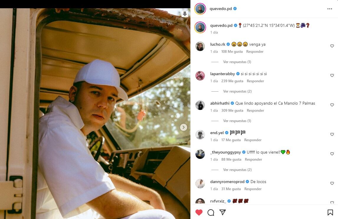 Instagram @quevedo.pd