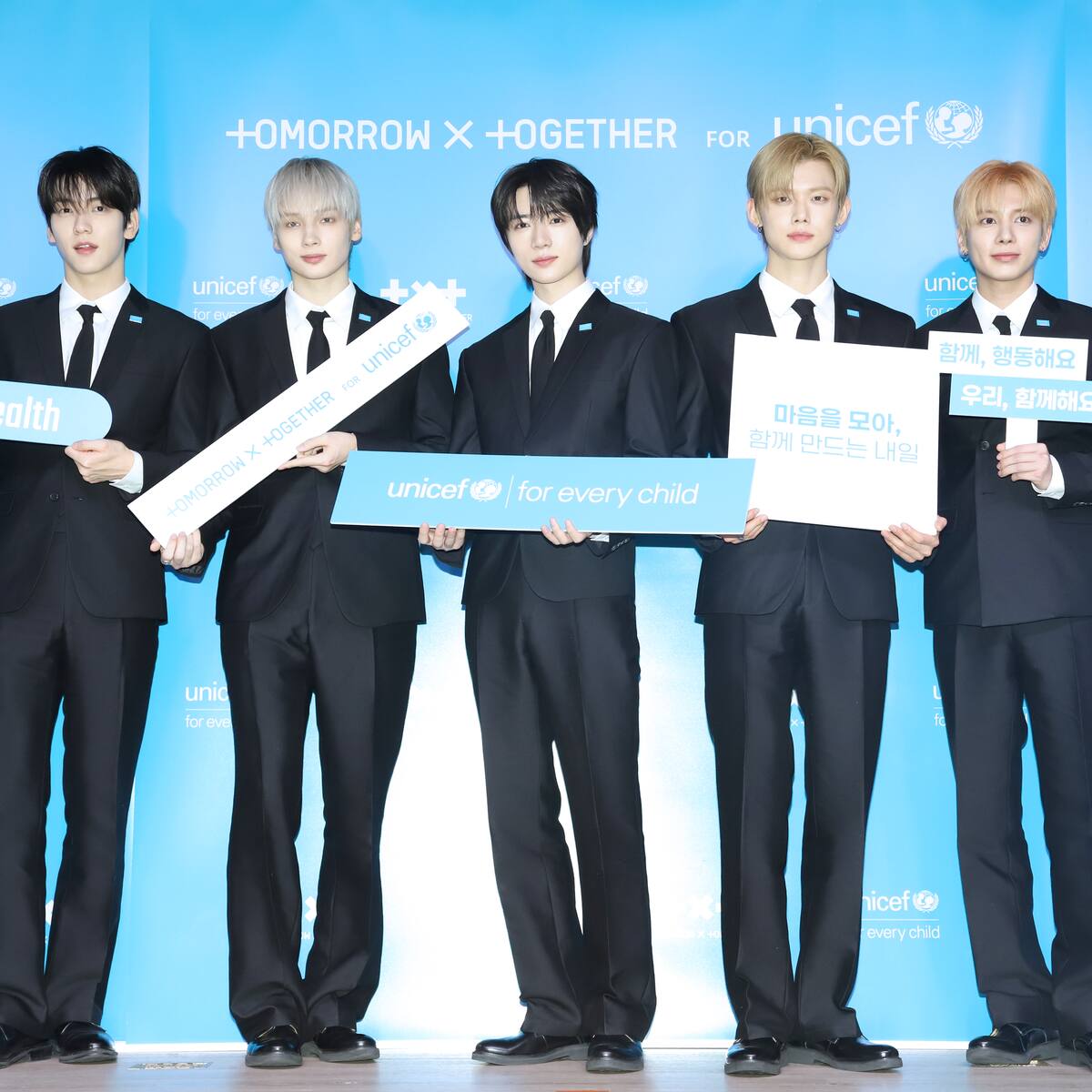 Más allá del k-pop: TXT lanza campaña mundial por la salud mental juvenil junto a UNICEF