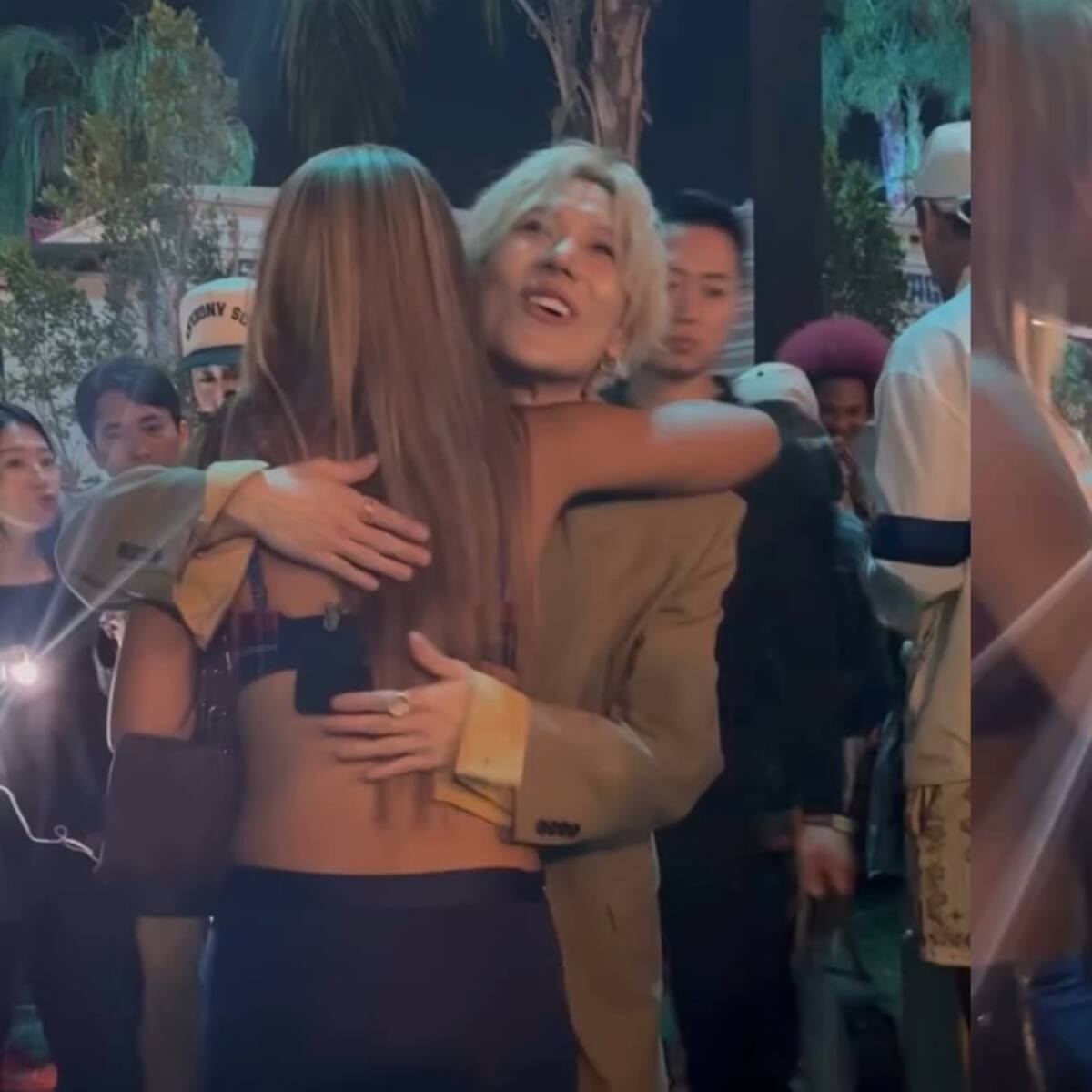 ¡Modo fan activado! El inesperado encuentro entre PinkPantheress y Taemin en Coachella 2026