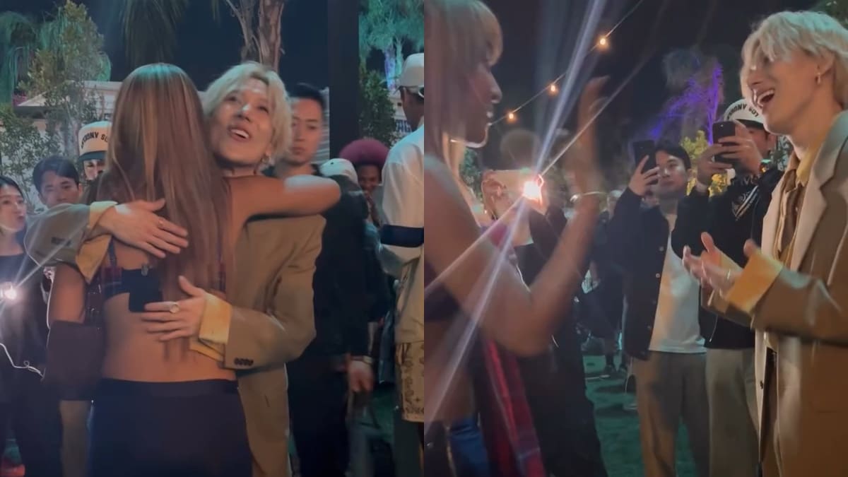 ¡Modo fan activado! El inesperado encuentro entre PinkPantheress y Taemin en Coachella 2026