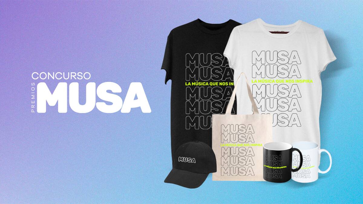 CONCURSO CERRADO: ¡Participa por el merchandising oficial de Premios MUSA!