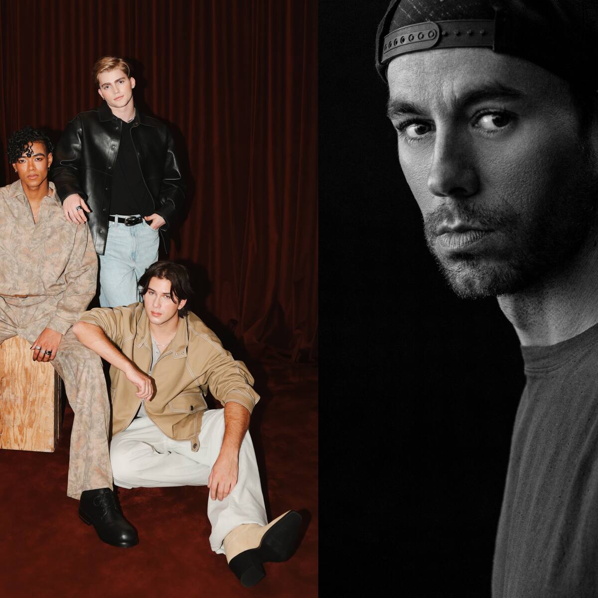 Enrique Iglesias vuelve a apostar por las nuevas promesas de la música y colabora con el grupo de HYBE America