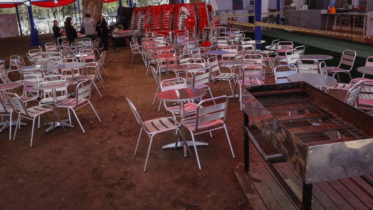 Confirman que NO habrá fondas en Santiago para las Fiestas Patrias