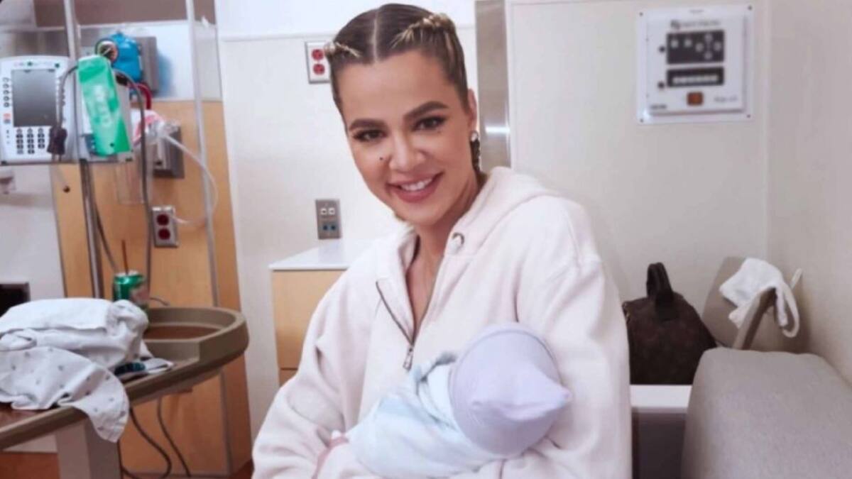 Khloe Kardashian muestra por primera vez a su segundo hijo