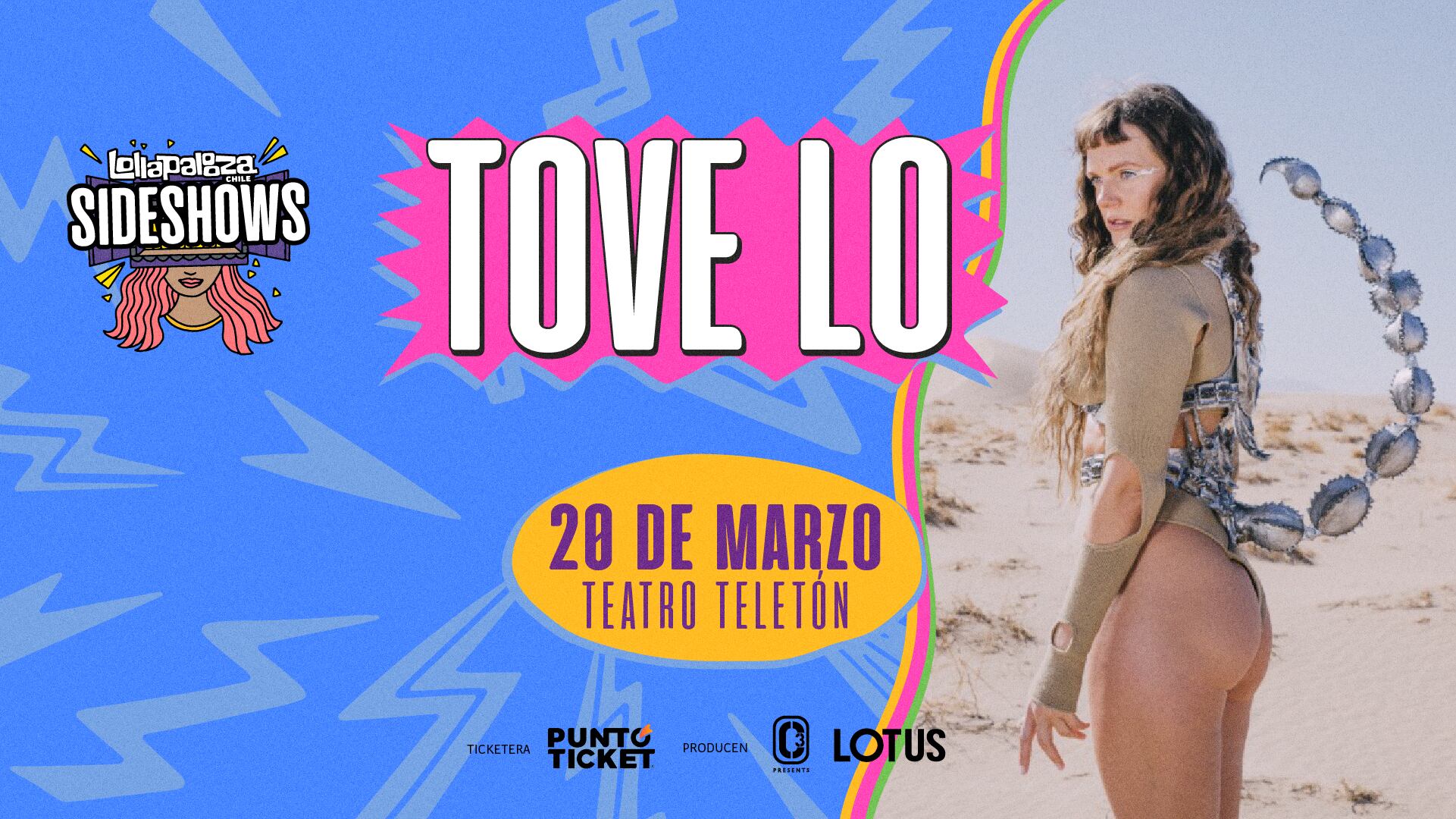 Pero ojo que ahí aún no terminamos, ya que</span> Melanie Martínez</strong> estará teniendo su propio sideshow, después de lanzar su disco debut de 2015, aclamado por la crítica y certificado platino, «Cry Baby», que ha acumulado más de dos mil millones de reproducciones en todo el mundo, concibió y dirigió un video para cada canción del álbum. El concierto se hará </span>el 21 de marzo en Teatro Teletón</strong>.</span>