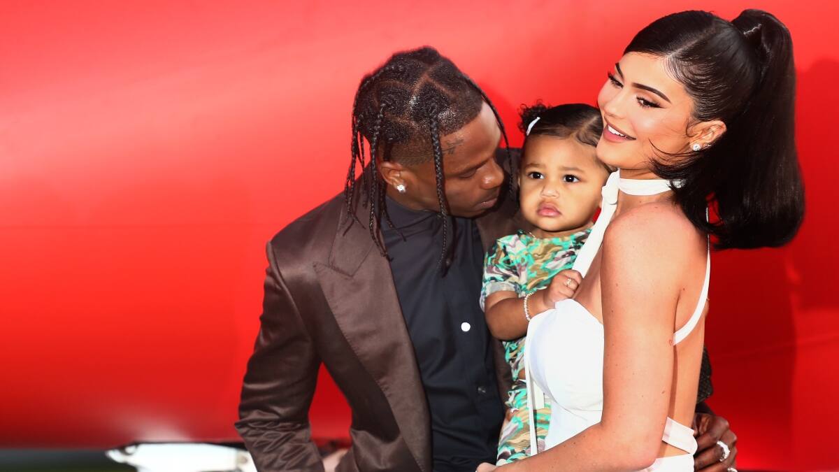 ¡Sorpresa! El llamativo regalo que Travis Scott le dio a su hija con Kylie Jenner