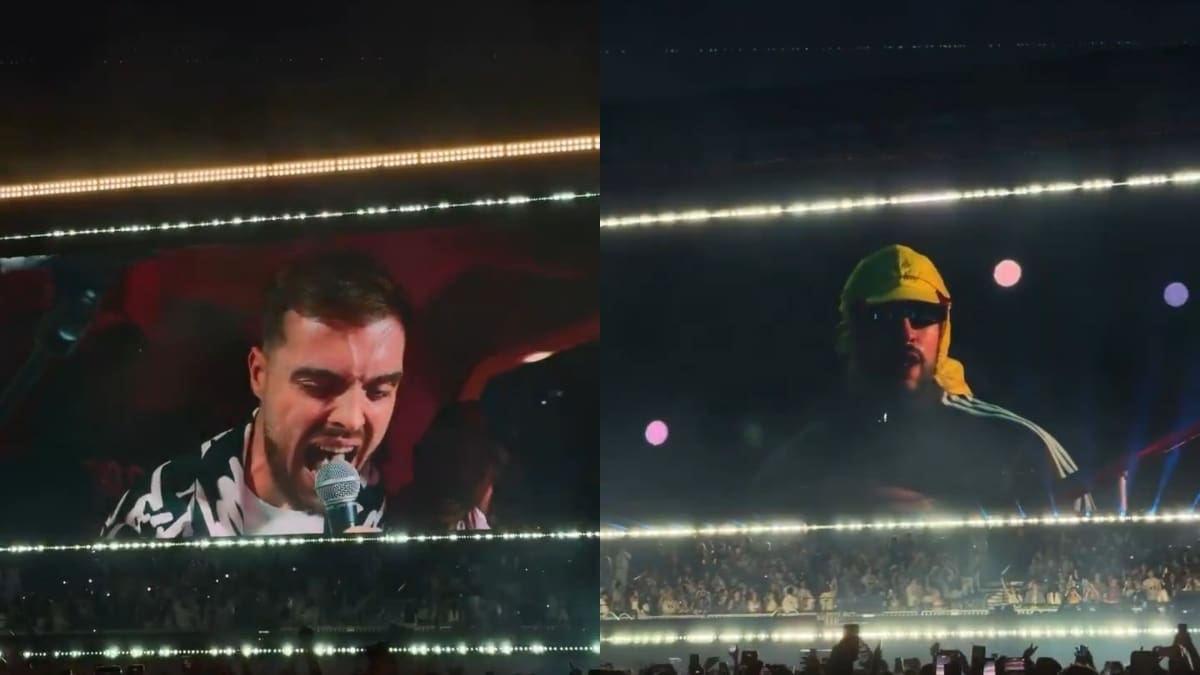 "¡Acho, PR es otra cosa!": Ibai saca aplausos en el show de Bad Bunny en España por impresionante grito