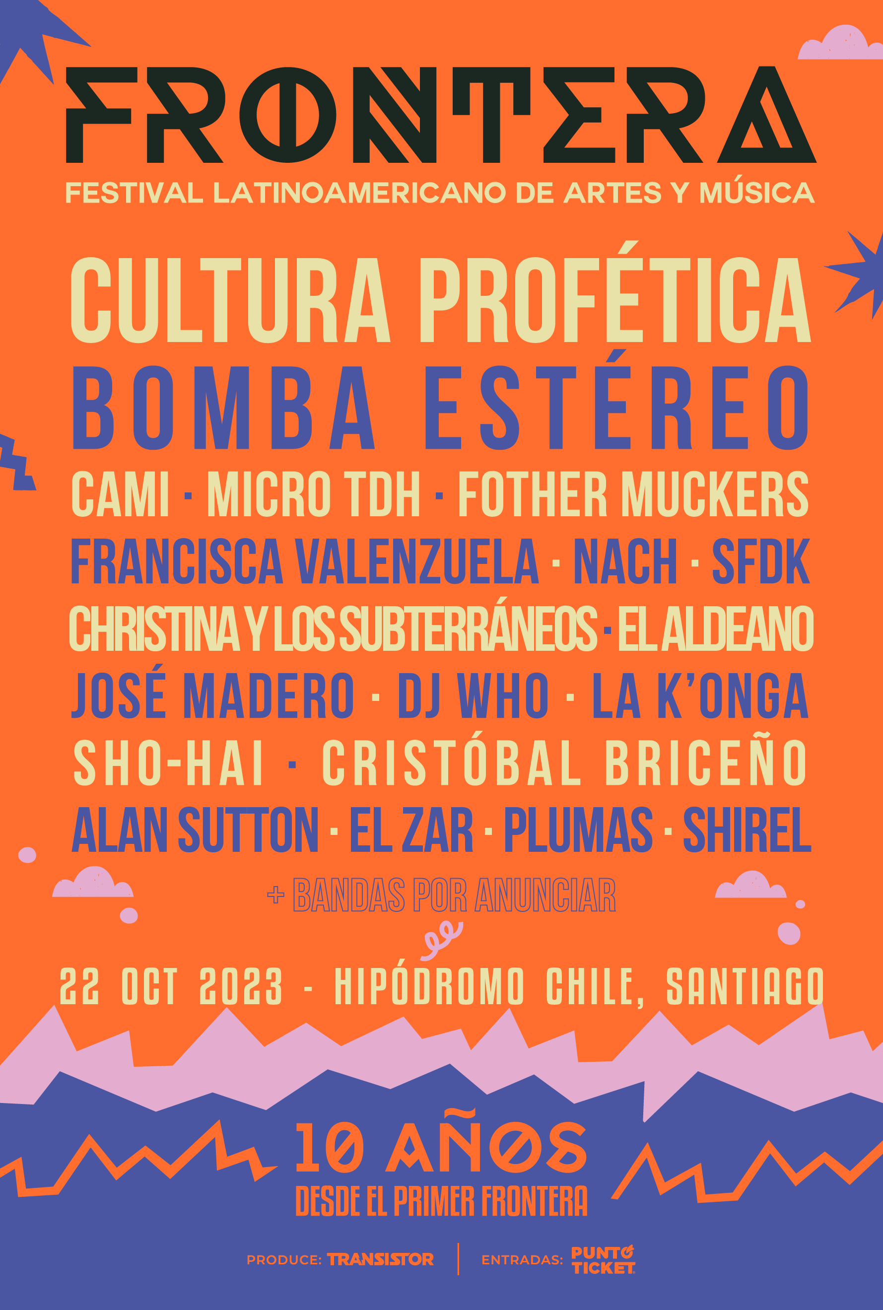 Line up Festival Frontera 2023